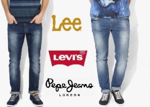 BUMPER DEAL : Top 5 Brands Jeans Minimum 70% Off From Rs.756