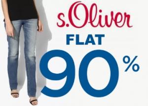 Biggest Loot:- S.Oliver Jeans at Flat 90% off + Extra 10% Cashback + Free Shipping