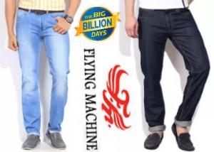 Bumper Loot : Flying Machine Jeans at Minimum 50% OFF From Rs. 400