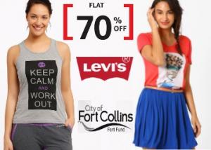 Get Everything at Flat 70% Off (Ajio, Lee, Pepe Jeans & More)