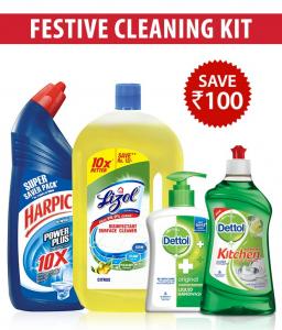 Festive Cleaning Kit at FLAT Rs. 100 OFF + Free Shipping