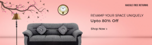 DIWALI OFFER:- Revamp Your Space Uniquely at Upto 80% OFF