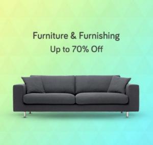 Furniture and Furnishing - Upto 70% off