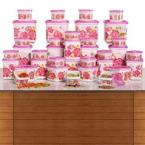 36 Pc Square Storage Set By Nayasa at Flat 50% Off + Rs. 200 Gift Voucher