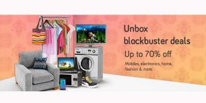 Unbox Diwali - Blockbuster Deals On Everything + 10% Discount
