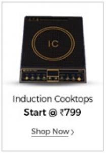 Induction cooktops start @ 799 onwards