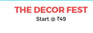 Shopclues Decor Fest - Shopping For Festival, Starts at Rs 49 onwards