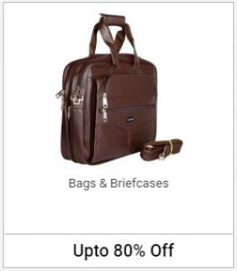 Bags & Briefcases at Upto 80% Off | Starts at Rs.139