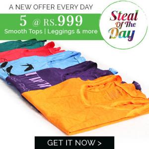 Get Buy 5 Tops And Leggings At Rs 999