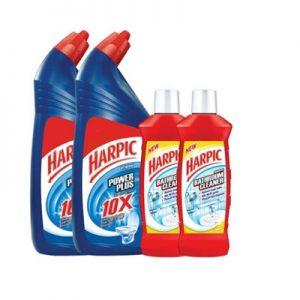 Harpic Powerplus Original 1Lx2 (Free Harpic Bathroom Cleaner 200ml x2) Rs.249