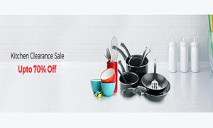 Shopclues Kitchen Clearance Sale - Get Up To 70% Off on Kitchen Needs