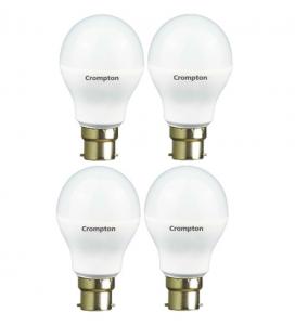 Crompton White 7-Watt LED Lamp - Set of 4 For Rs. 379 @75% Off