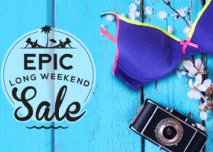 EPIC Long Weekend Sale - Buy 2 Get 2 Free Bras
