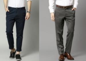 Marks & Spencer Casual & Formal Trousers at Min. 50% OFF
