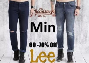 Get Branded Jeans Min.60 - 70% Off From Rs.560 + FREE SHIPPING