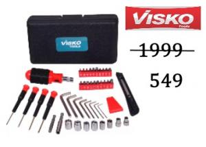 Flat 72% off On Visko Hand Tool Kit (45 Tools) at just Rs.549 + FREE shipping