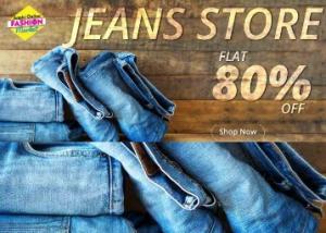 Shopclues Jeans Store- FLAT 80% off on Men's Jeans