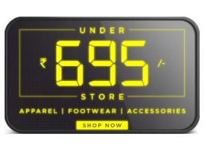 Grab Everything Under Rs. 695 + Extra Rs. 100 Off From Just Rs. 147 + FREE Shipping
