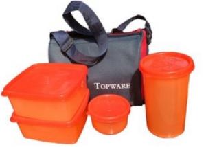 Topware Lunch Box With Insulated Bag - 4 Pcs at Just Rs. 179 + Free Shipping