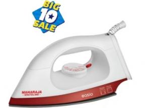 Maharaja Whiteline EASIO DI-104 Dry Iron at Rs 399 + Extra 30% off