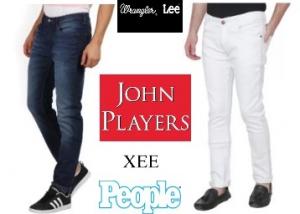 Branded Mens Jeans 60%-90% Off From Rs.200.