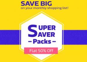 Save Big: Flat 50% Off On Super Saver Pack