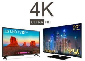 Big Deal:- 4k Ultra HD TV's Up to 50% Off + Extra Rs. 2000 Off