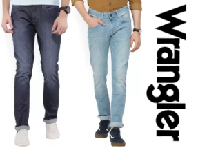 Wrangler Jeans at Upto 75% OFF Starting From Rs.697
