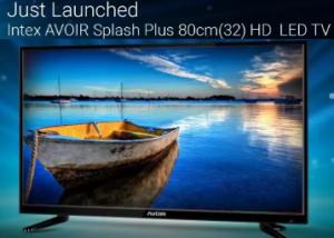 Only on Flipkart:- Intex Avoir 80cm (32) HD Ready LED TV + Launch Offers + More