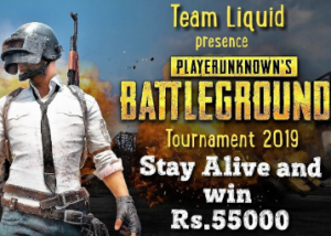 Pubg Online Tournament & Win assured prizes worth INR 55,000