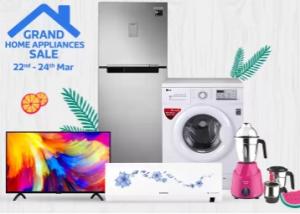 Tv & Home Appliances, Up To 65% Off + 10% Cashback + 3% dealCorner Cashback