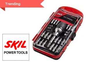 Loot Again : Bosch - Skil T Handle Standard Screwdriver Set (Pack of 28) at Rs. 199