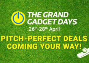 Flipkart Grand Gadgets Days sale at Up to 80% OFF + Extra dealCorner Cashback