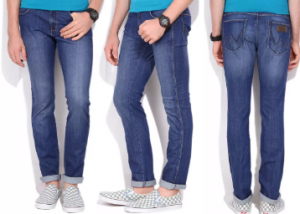 Flat 70% Off : Wrangler Slim Men's Jeans at Just Rs.747 + FREE Shipping
