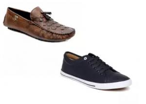 ENDED NOW: Buy Any 2 Footwears at Just Rs.99 + 7% dealCorner Cashback