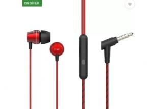 boAt BassHeads 182 Wired Headset with Mic @ Rs.499 + 3% dealCorner Cashback