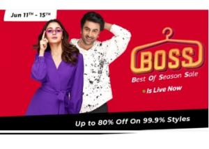 Live Now - Best of Season Sale Up to 80% off on Fashion + 3% dealCorner Cashback