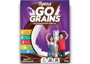 Manna Go Grains Nutrition Drink 400g at Rs. 99 + 3% dealCorner Cashback