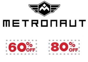 Metronaut, Billion Clothings at 60% - 80% Off + Extra 3% dealCorner Cashback