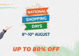 Top Best Buy Deal Under Flipkart National Shopping Sale + Up to 8% dealCorner Cashback