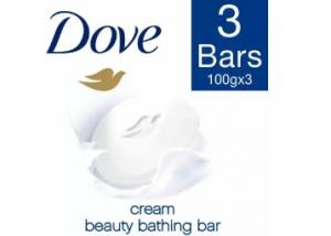 Dove Cream Beauty Bathing Bar 100 Pack of 3 At Rs.129 + 6% dealCorner Cashback