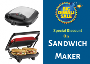 Grab the Deal Now!! Get Up to 70% discount on Sandwich Maker