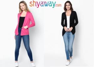 Buy Shyaway Shrugs & Jackets Clothing & Get Flat Rs.400 Cashback