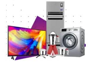LAST DAY- Flat 7% Cashback On Tv's & Appliances + Bank Offer