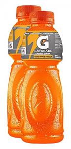 Gatorade Hypercity Combo - Gatorade Sports Drink Orange, 500 ml (Pack of 2)