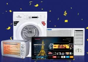 LAST DAY : Up To Rs. 2400 Cashback On Large Appliances, Tv & More