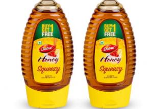 Dabur Honey Squeezy Pack 450g (225g x 2) | 100% Pure & Indigenous