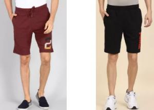 Min. 50% off on Nike, Jockey, Puma Shorts + 4% dealCorner Cashback