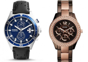 Flat 50% off on Fossil, Armani Watches + 4% dealCorner Cashback