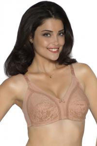 Amante Lace Magic Non Padded Wirefree Bra Skin